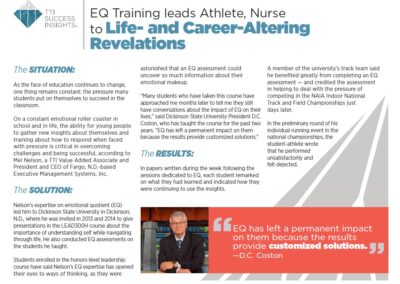 EQ Training Life and Career Altering